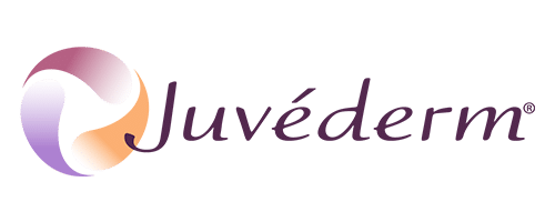 Juvederm品牌標誌，專注於皮膚填充劑及美容療程的高端形象。