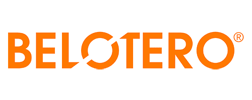 BELotero品牌標誌，專注於皮膚填充劑和美容療程，強調其專業性。